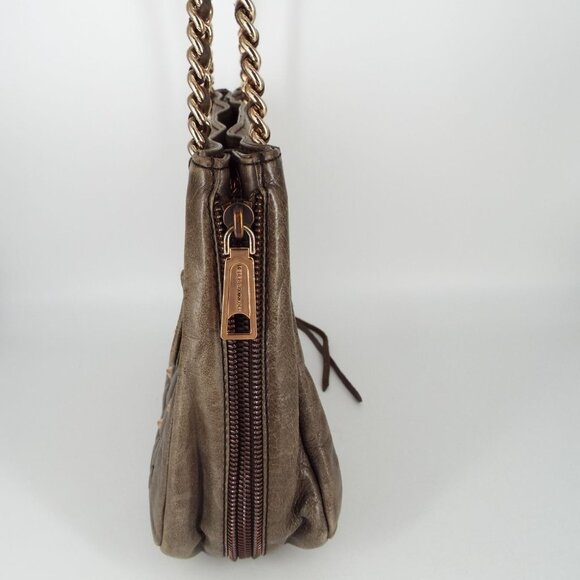 Rebecca Minkoff Quilted Studded Chain Strap Distressed Leather Shoulder Bag main image 12